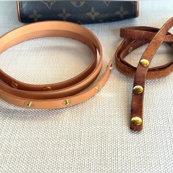 LOUIS VUITTON Florentine Bum Bag Monogram Medium | Excellent | 2 Straps - Picture 10 of 10